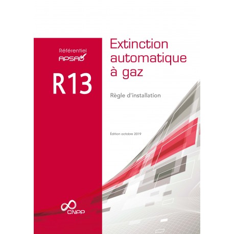 R13 - Extinction automatique à gaz
