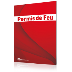 Carnet de permis de feu par 100 (2 fois 50 ou assemblé à la demande)