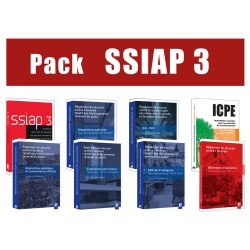 PACK SSIAP3 OPTIMUM  -  8 ouvrages -Dispo. Générales-Particulières-spéciales-ERP 5e cat._IGH-IMH_SSIAP3_Bât. d'hab._ICPE