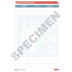 Registre de sécurité pour immeubles de grande hauteur