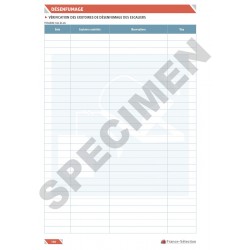 Registre de sécurité pour immeubles de grande hauteur